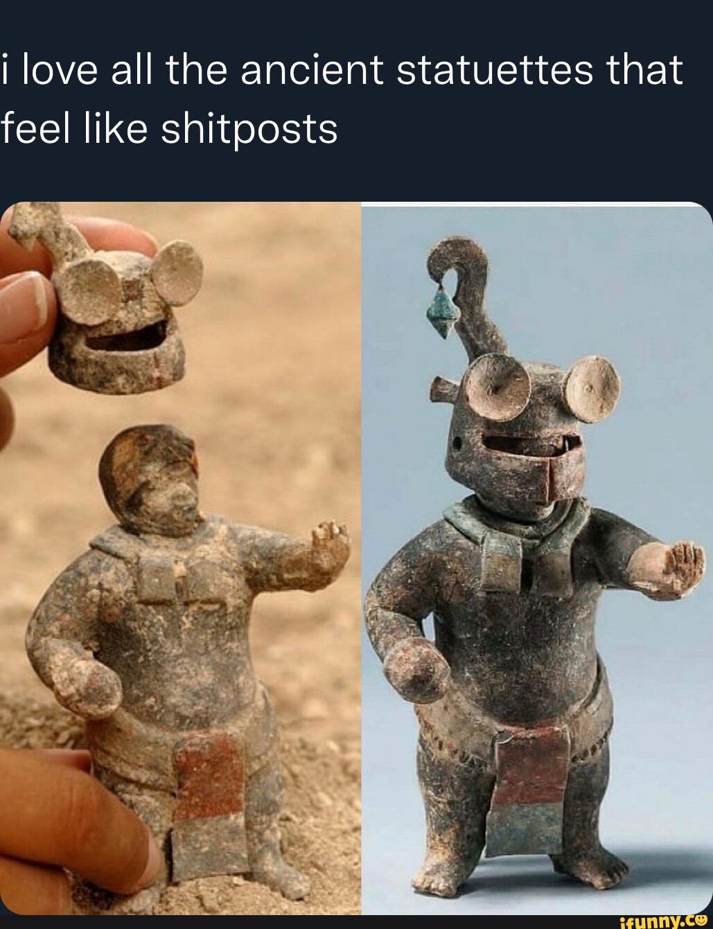 Shitposts Statuettes memes. Best Collection of funny Statuettes pictures on iFunny