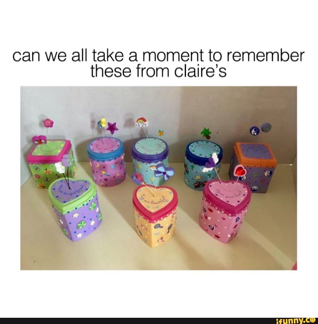 can we all take a moment to remember these from claire's