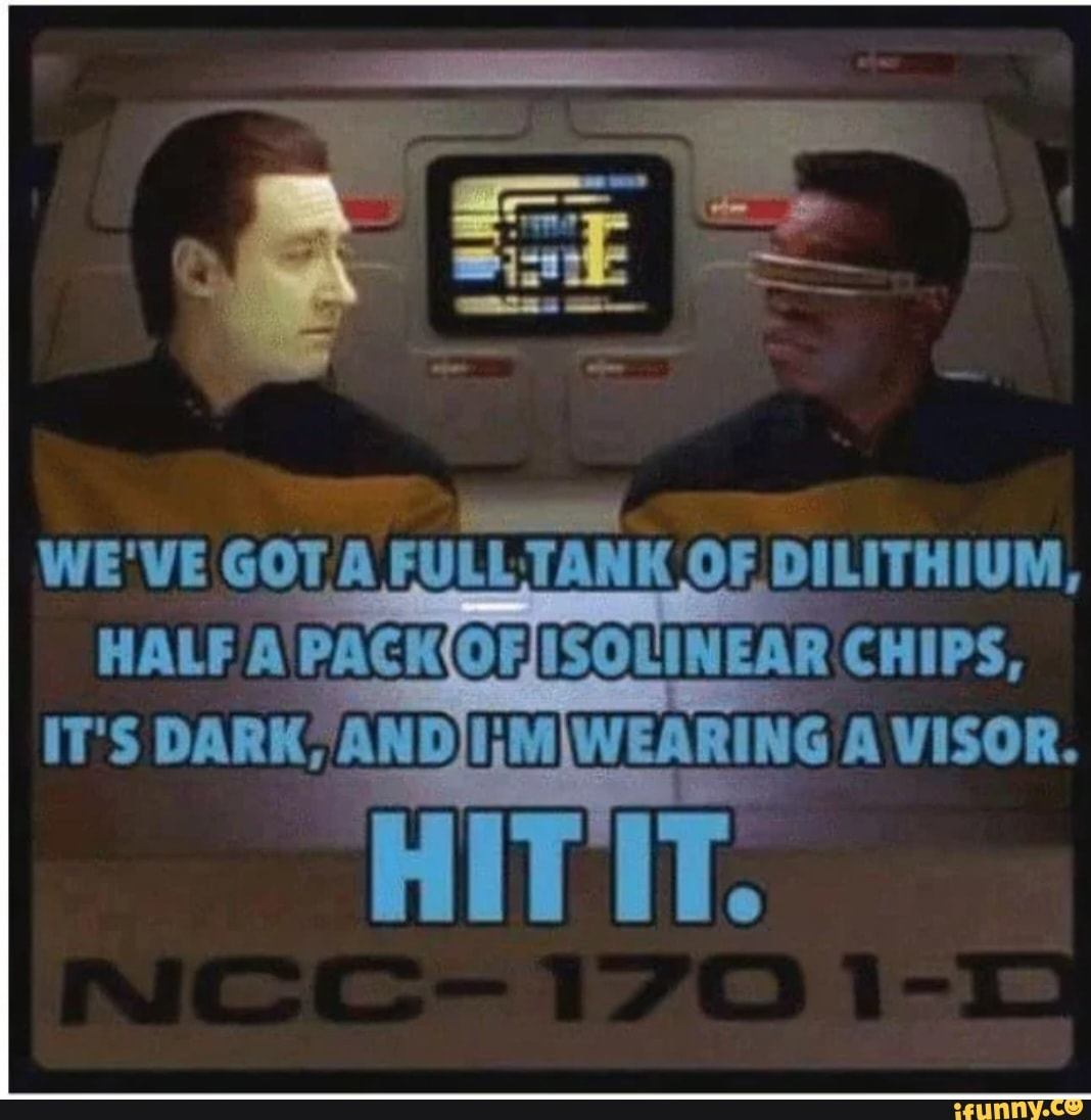Dilithium memes. Best Collection of funny Dilithium pictures on iFunny