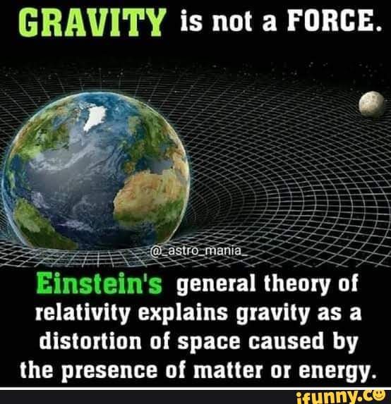GRAVITY is not a FORCE. Einstein's general theory of relativity ...