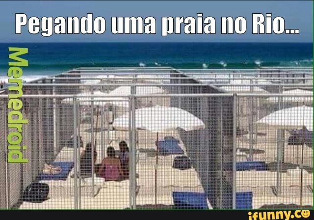 Pegando uma praia no Rio...