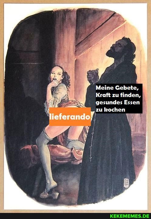 Meine Gebete,
Kraft zu finden, gesundes Essen
zu kochen
lieferando: