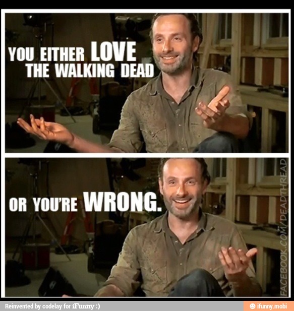 YOU EITHER
LOVE I
THE WALKI
AP