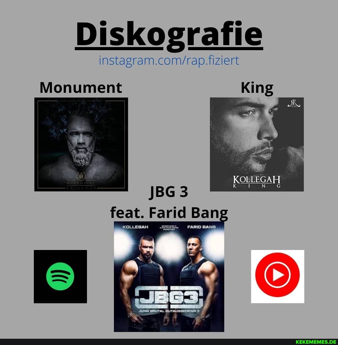 Diskografie
ziert
Monument King
OLLEGAH