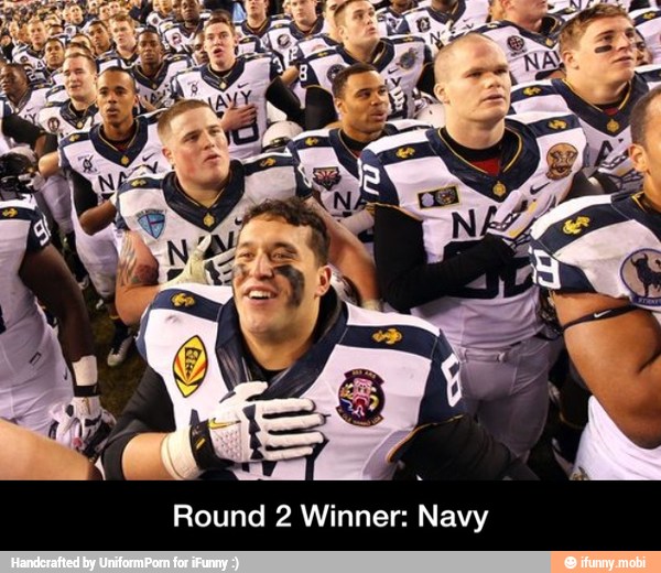 Round 2 Winner: Navy - Round 2 Winner: Navy