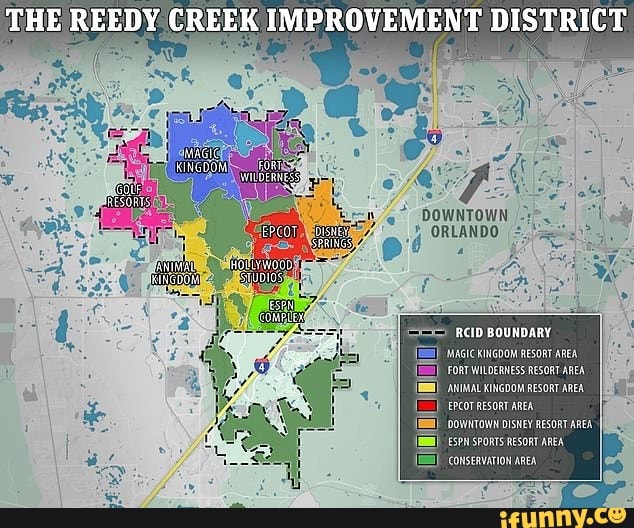 THE REEDY CREEK IMPROVEMENT DISTRICT DOWNTOWN ORLANDO RCID BOUNDARY   E3ca1598e2f5657c3ec3c16afaf115978c4cd059563bbeabff3286cca739a0cc 1 