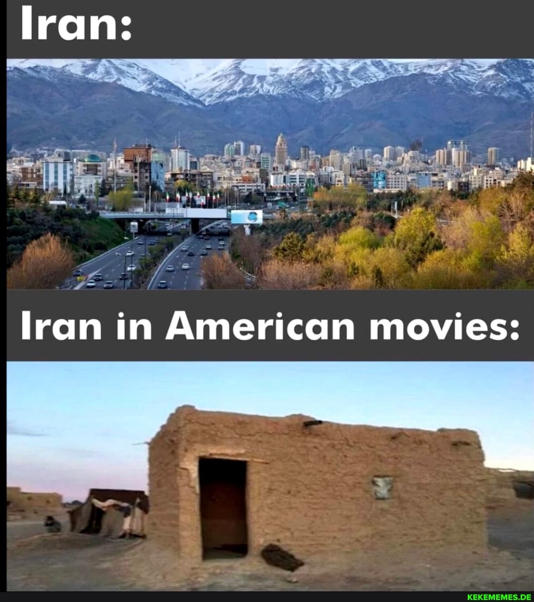 lran:
lran in American movies: