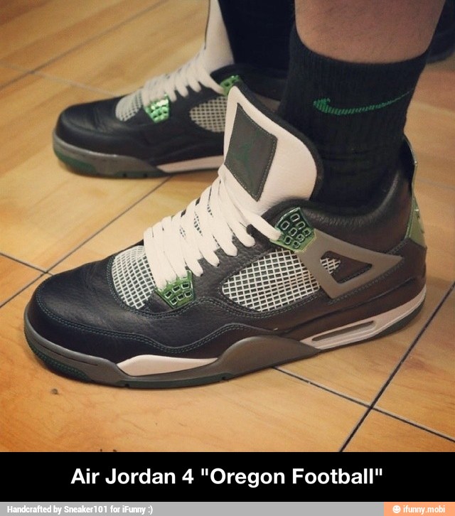 Air Jordan 4 "Oregon Football" - Air Jordan 4 "Oregon Football"