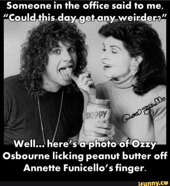 did ozzy osbourne actually lick pee