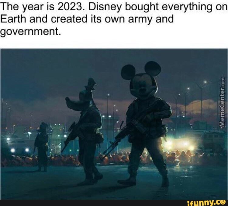 The year is 2023. Disney bought everything on Earth and created its own