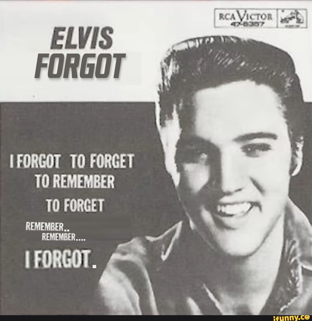 Rca Victor I ELVIS TO TO REMEMBER TO