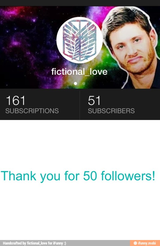Thank you for 50 followers!