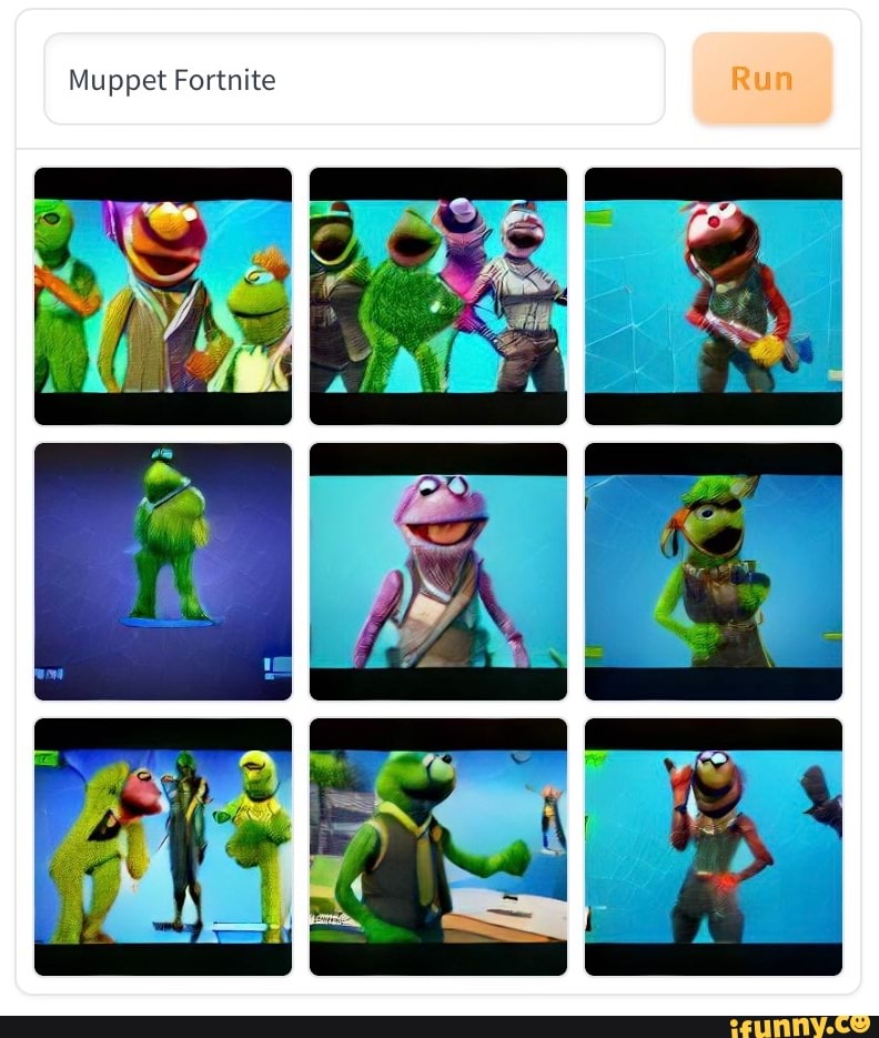 Running Muppet Image Run Muppet Fortnite - iFunny