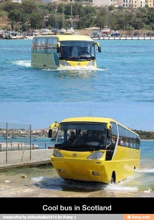 Cool bus in Scotland - Cool bus in Scotland