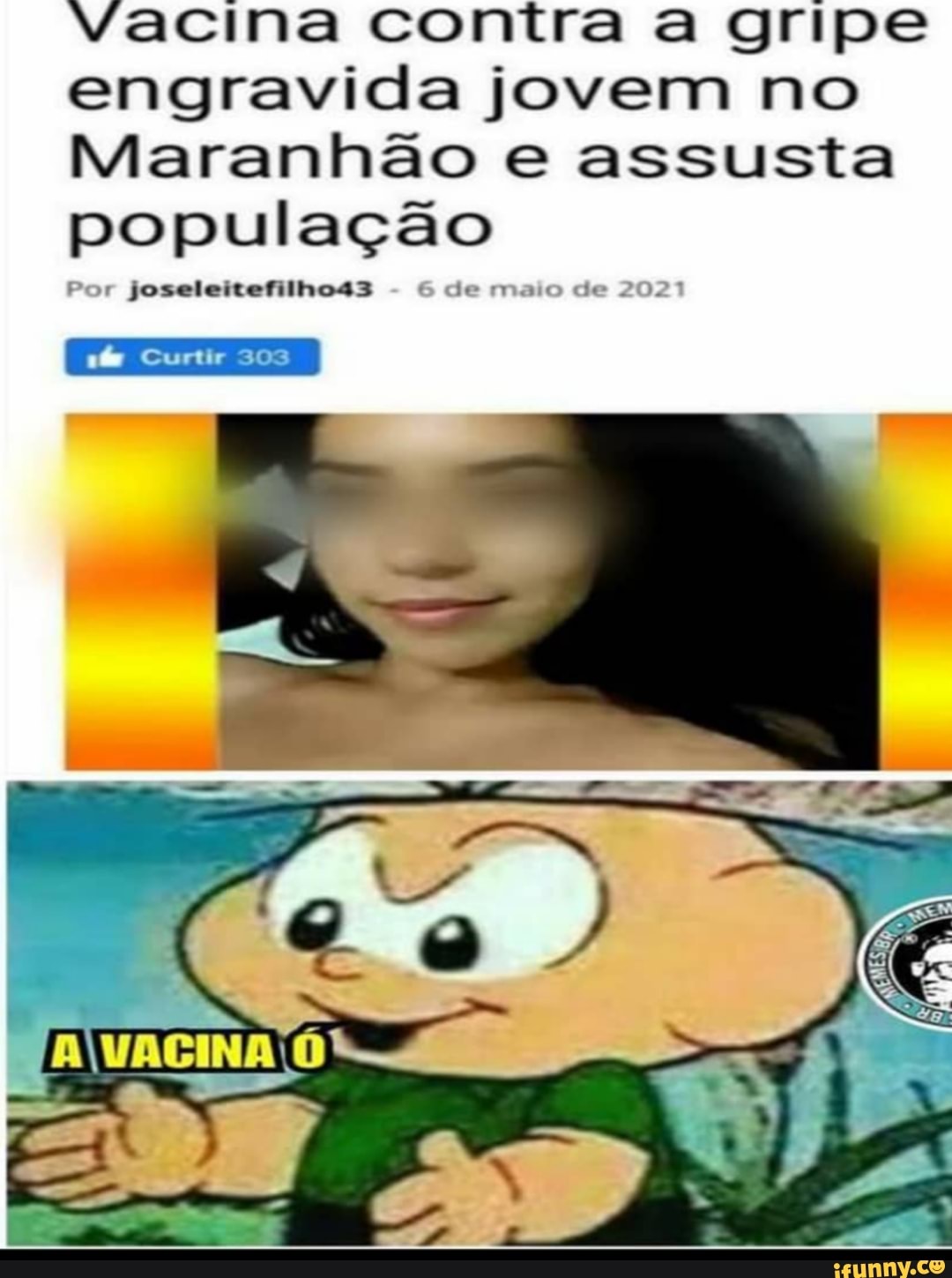 Vacina contra a gripe engravida jovem no
Maranhão e assusta população
Por joseleitefilhos3 6 de ma 202
