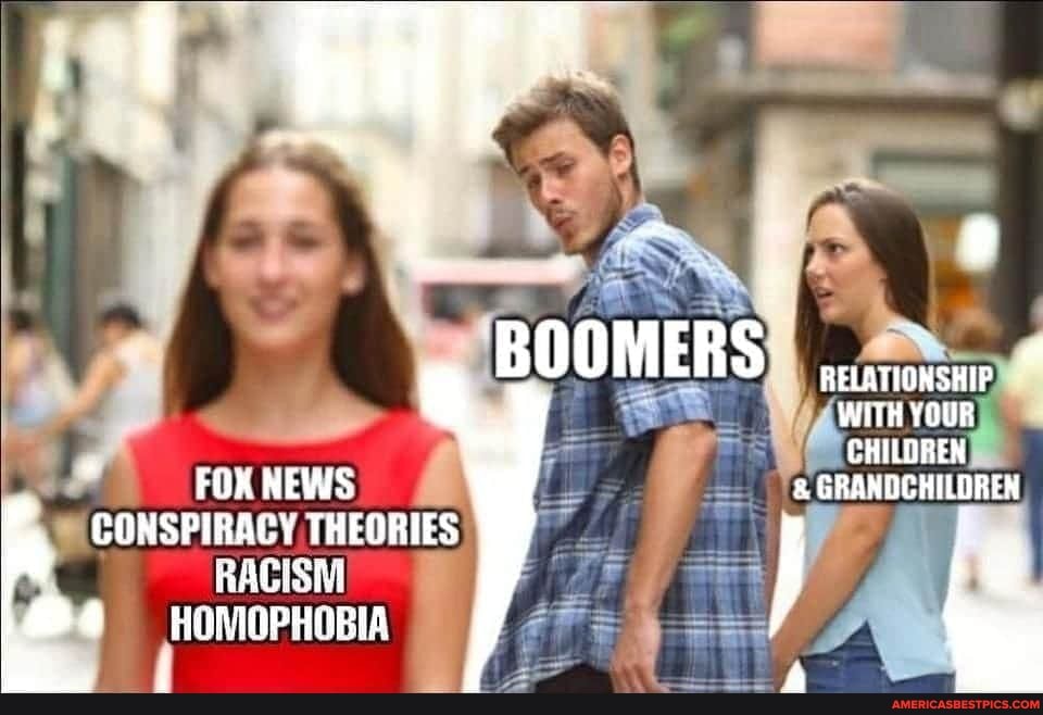 BOOMERS RELATIONSHIP WITH YOUR CHILDREN FOX NEWS & GRANOCHILOREN CONSPIRACY THEORIES RACISM