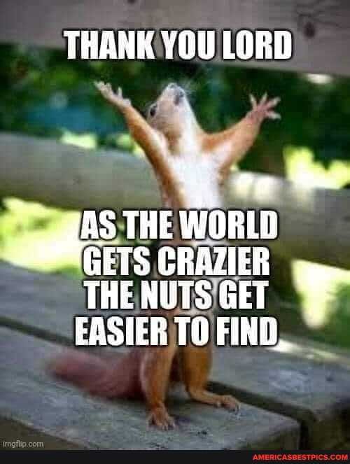 THANK YOU LORD
GETS CRAZIER THE GET EASIER TO FIND,