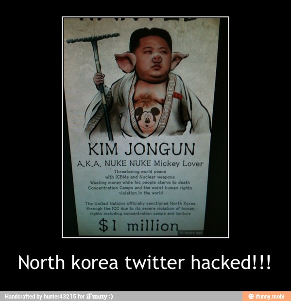 North korea twitter hacked!!! - North korea twitter hacked!!!