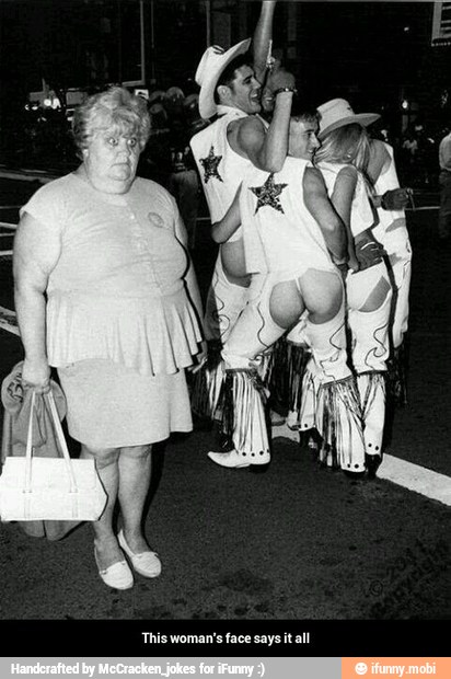 This woman's face says it all - This woman's face says it all