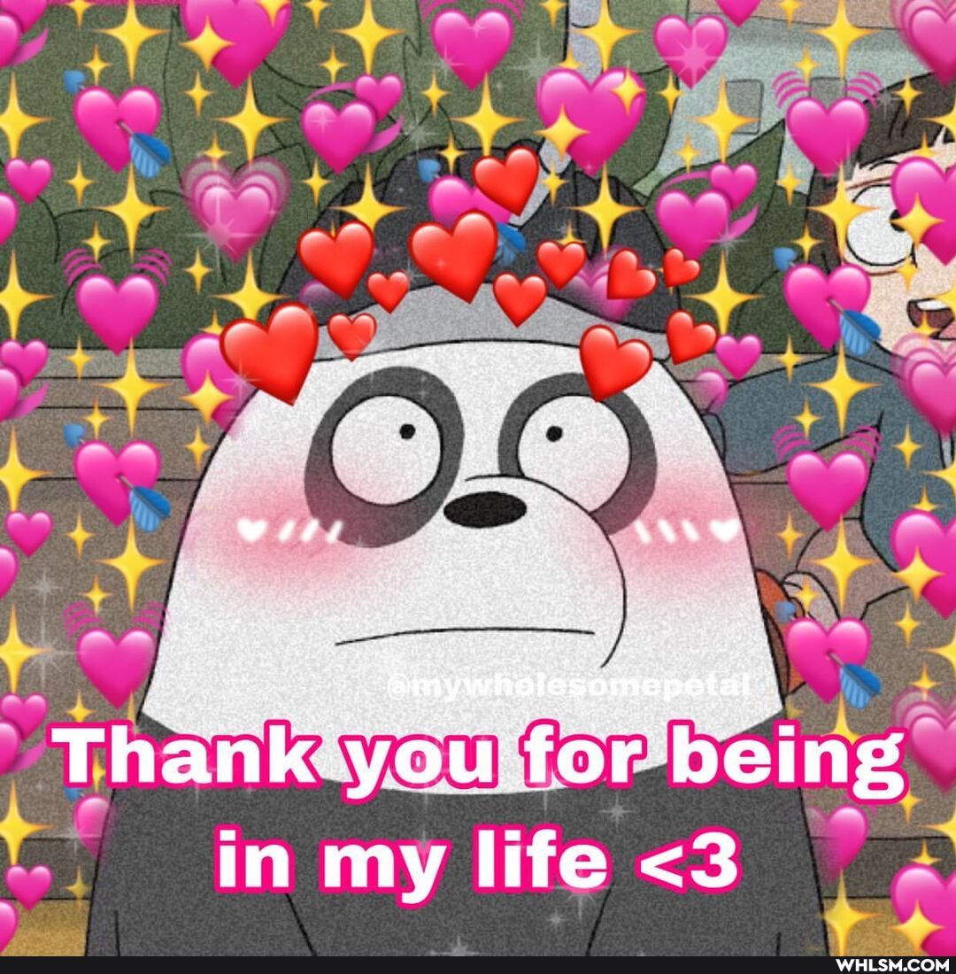 Than k: you for being in my life <3
