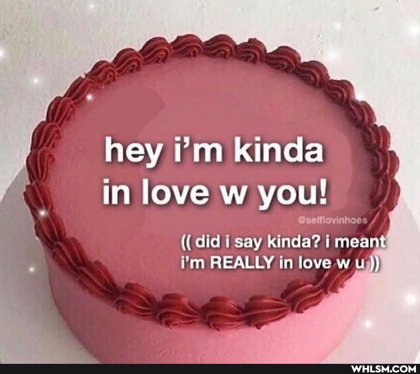 hey i'm kinda in love w you!
@selflovinhoe: did i say kinda? i mean i'm REALLY in love w ur))}