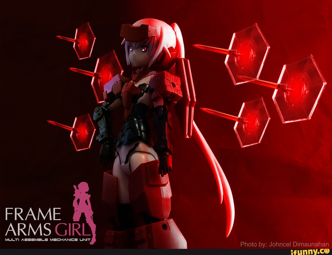 Frame Arms Girl Red Jinrai with Noble Phantasma of some sort