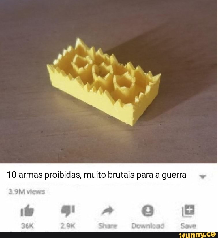 10 armas proibidas, muito brutais para a guerra