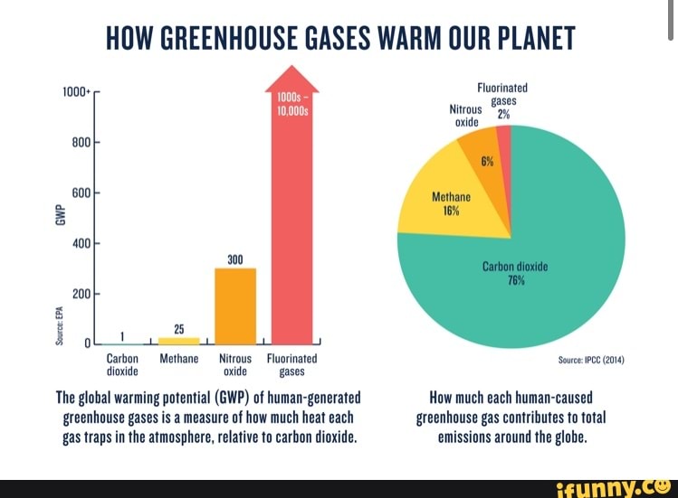 HOW GREENHOUSE GASES WARM OUR gases Nitrous 'Methane Source