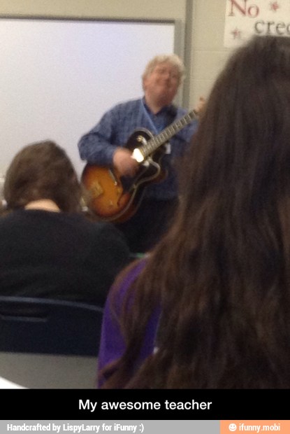 My awesome teacher - My awesome teacher