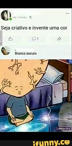 Seja criativo e invente uma cor