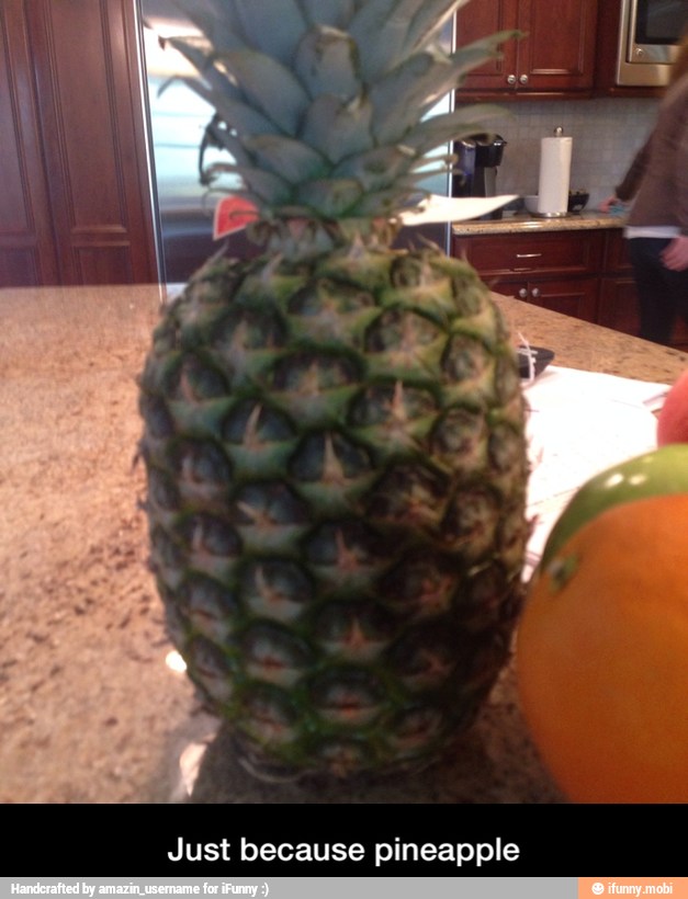 Just because pineapple - Just because pineapple