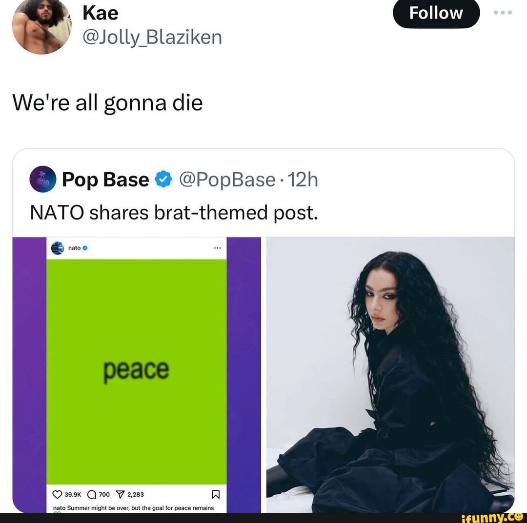 , Kae Jolly Blaziken Follow We're all gonna die Pop Base PopBase