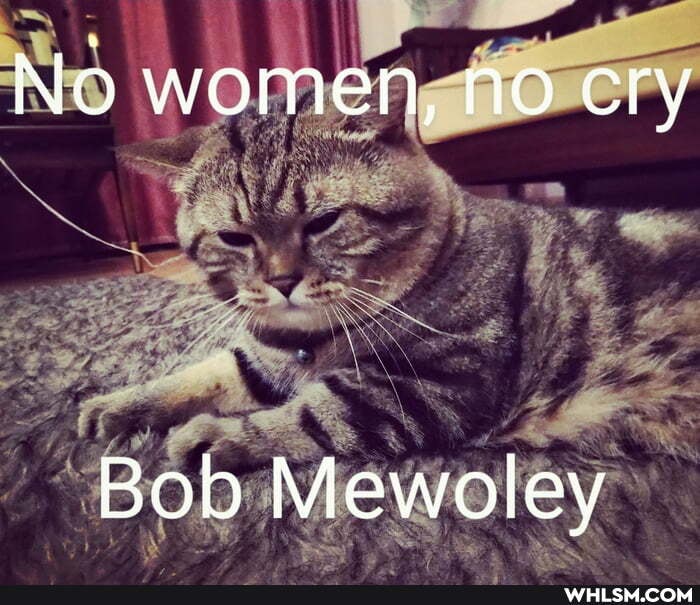 No women, no cry
Bob Mewoley