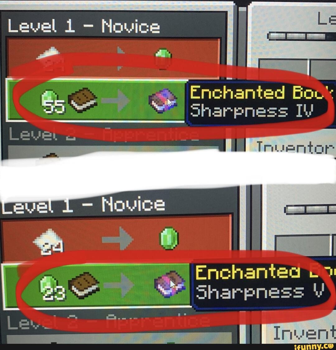 level-1-novice-enchanted-sharpness-enchanted-sharpness-ifunny