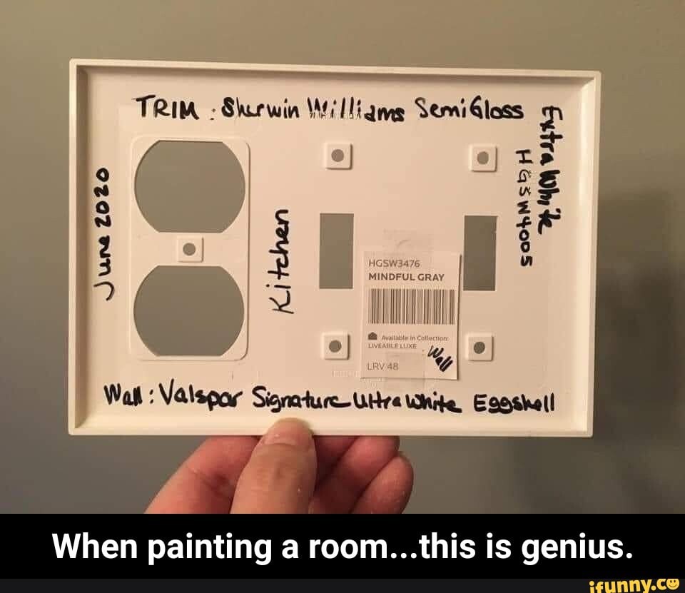 When painting a room...this is genius. - When painting a room...this is genius.