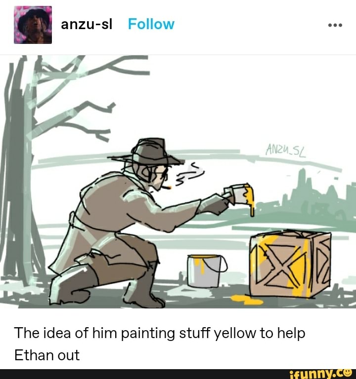 He is paint