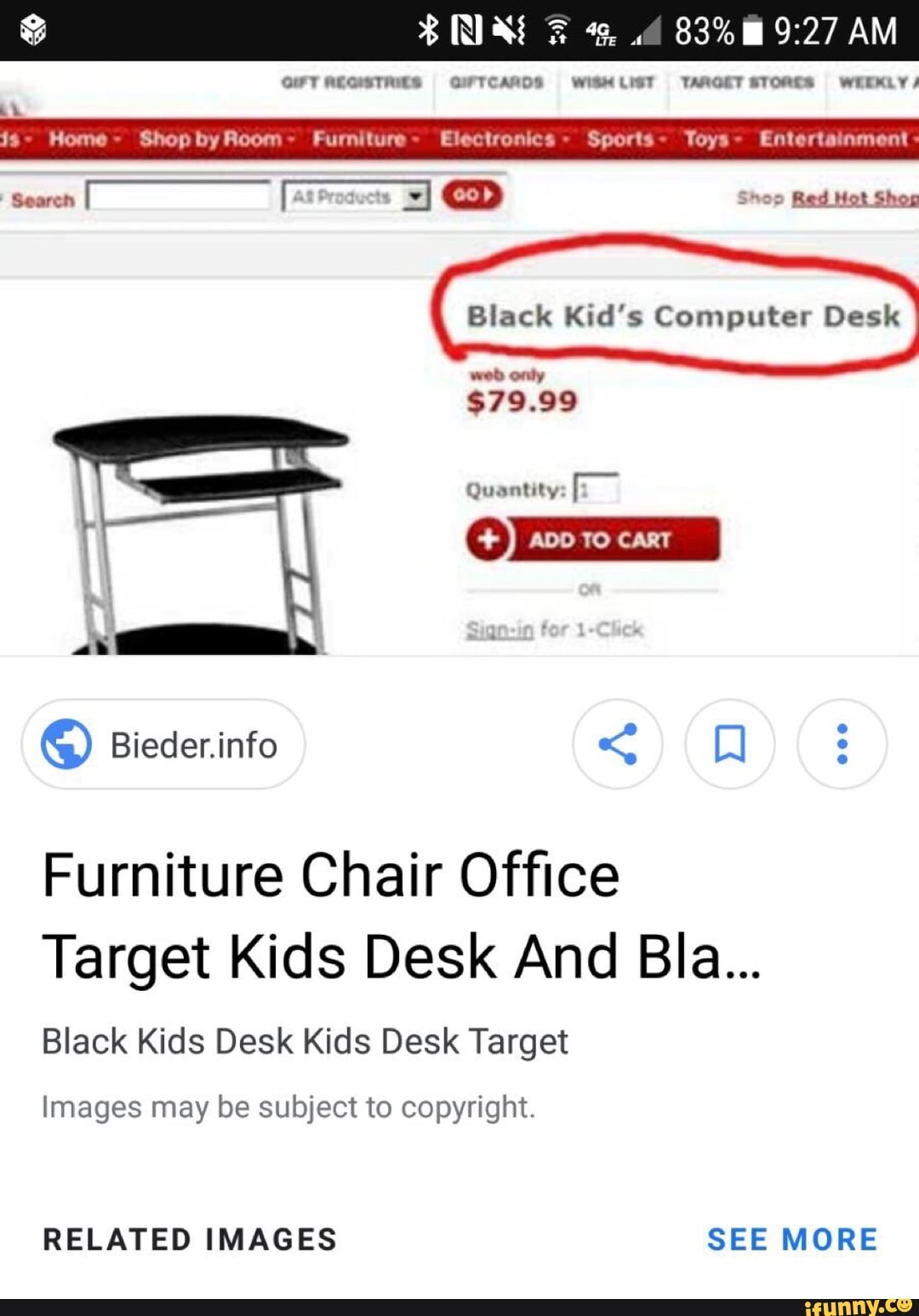kids desk target