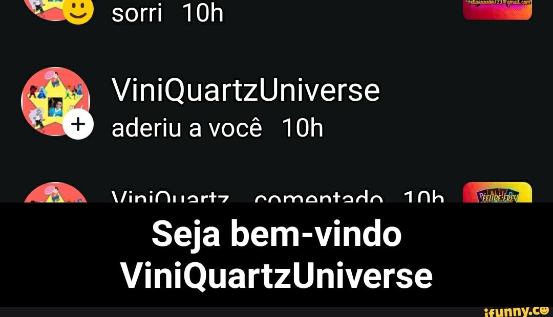 Er
aderiu a você 10h
y
ine
I
Seja bem-vindo - Seja bem-vindo ViniQuartzUniverse