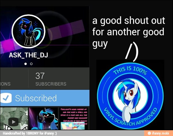 a good shout out
for another good