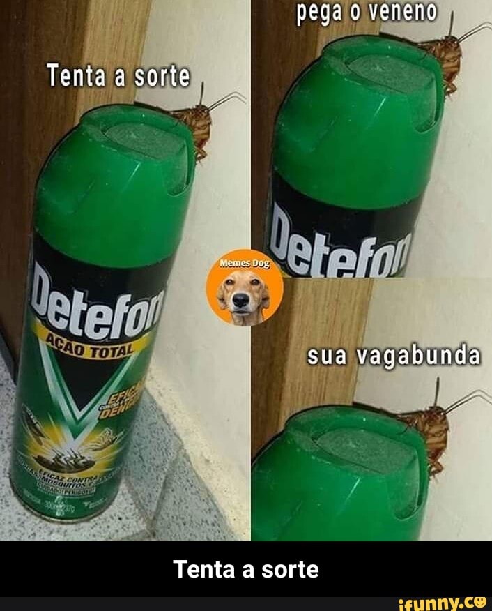 pega veneno
Tenta a sorte
sua vagabunda
Tenta a sorte - Tenta a sorte