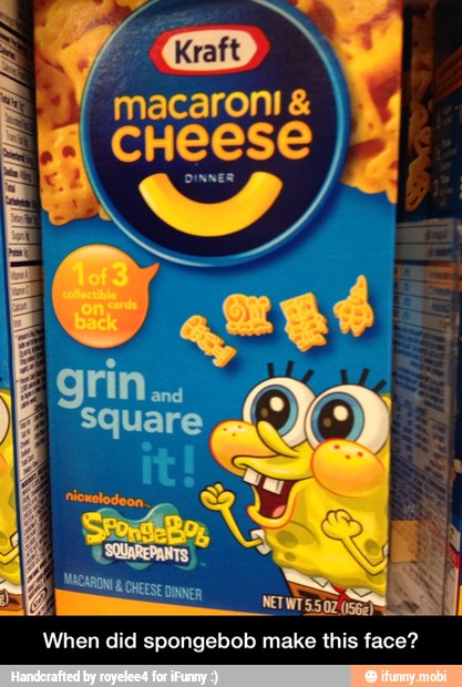When did spongebob make this face? - When did spongebob make this face?