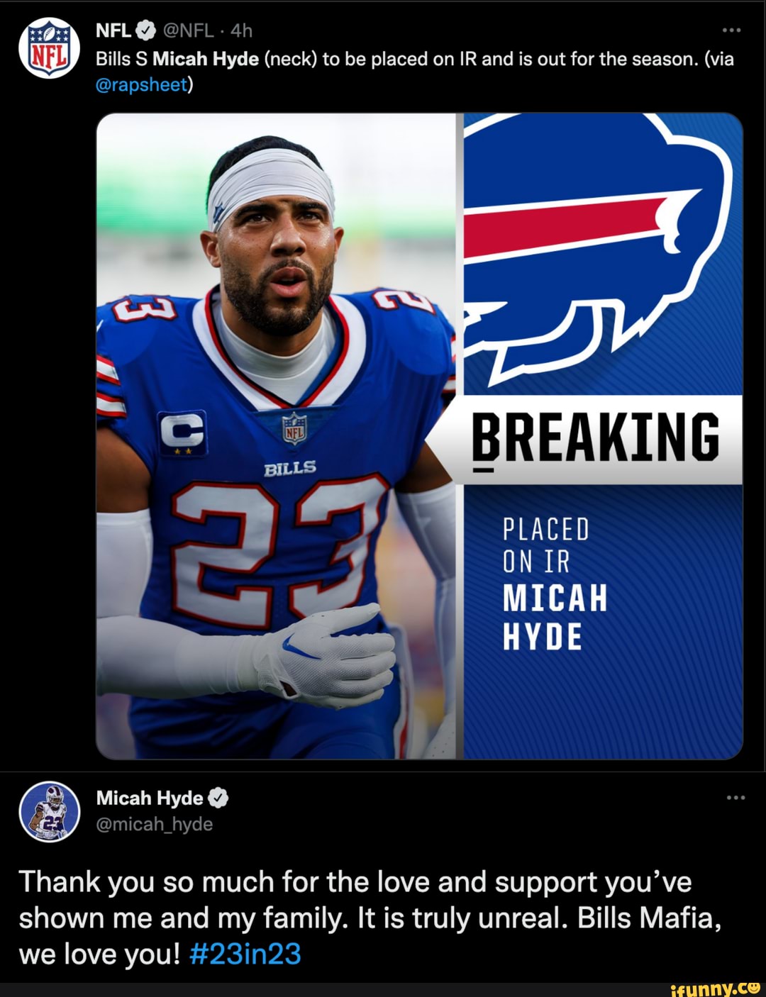 Micah Hyde (@micah_hyde) / X