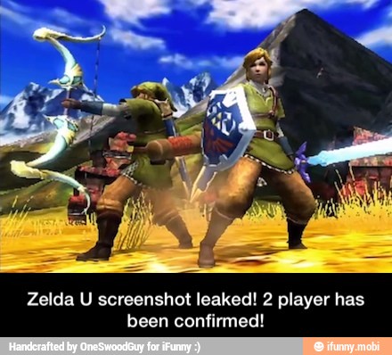 Zelda U screenshot leaked! 2 player has
been confirmed! - Zelda U screenshot leaked! 2 player has been confirmed!
