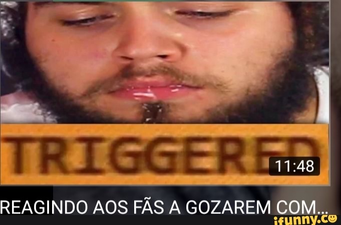 REAGINDO AOS FÃS A GOZAREM COM...