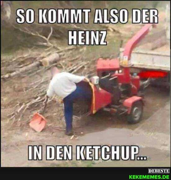 SO ROMIMT HEIN?
IN DEN RETOHUE.