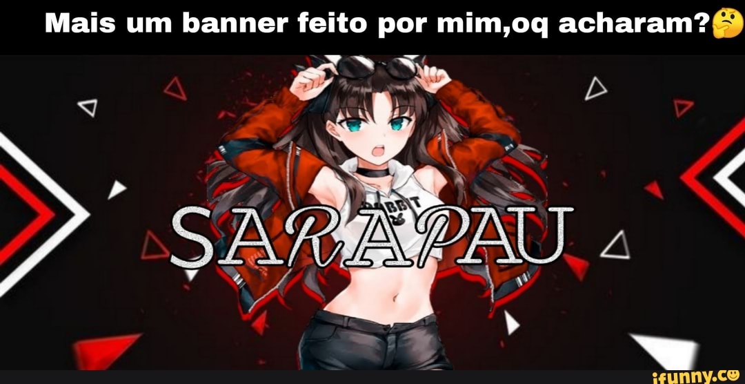 Mais um banner feito por mim,oq acharam?