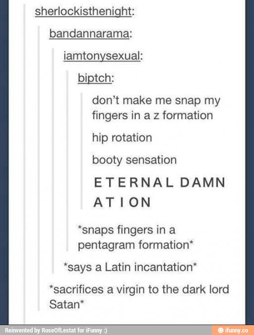 Sherlockisthenight bandannarama don't make me snap my fingers in a 2