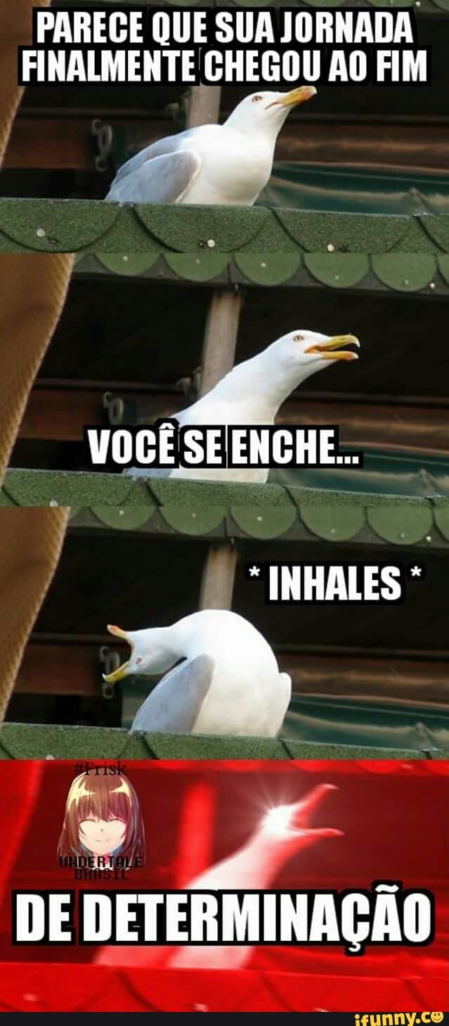 PARECE QUE SUA JORNADA
FINALMENTE CHEGOU AO FIM
Me
INHALES i