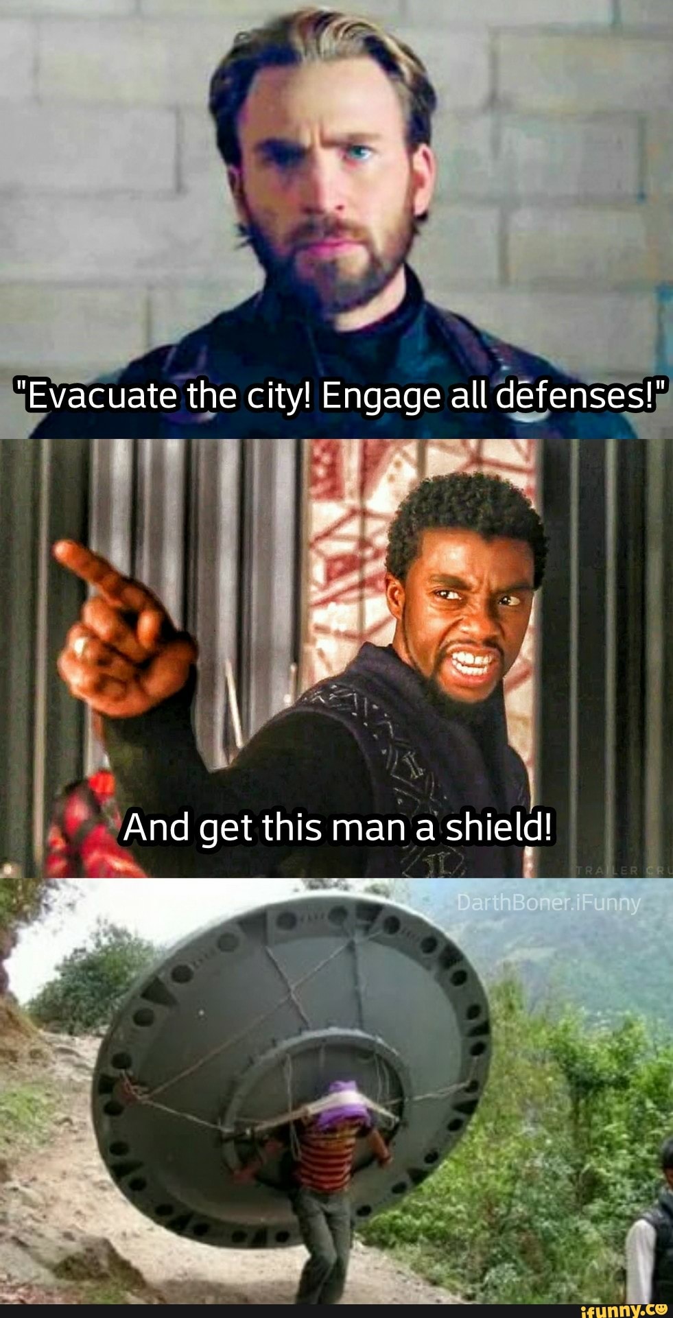"Evacuate the city! Engage all defenses!"
~44
And get this man a shield!
matt