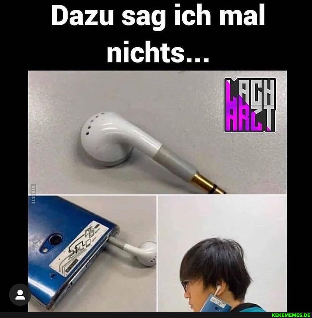 Dazu sag ich mal nichts...